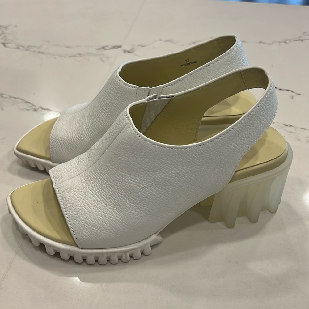 4CCCCEES Bloffo Ova Sandals White EU 37